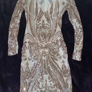 Sequence cocktail dress